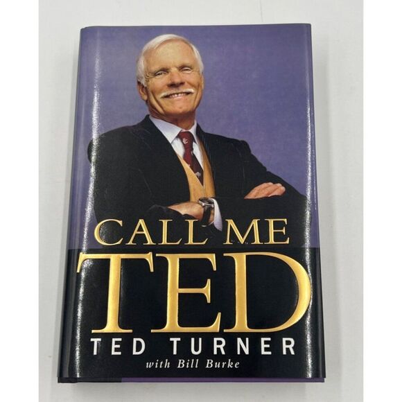 Ted Turner Signed Book Call Me Ted 1st Edition HC DJ With JSA Authentication - Picture 2 of 7